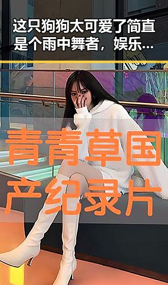 这只狗狗太可爱了简直是个雨中舞者，娱乐吃瓜界的明星风云人物聂小雨竟在直播翻车